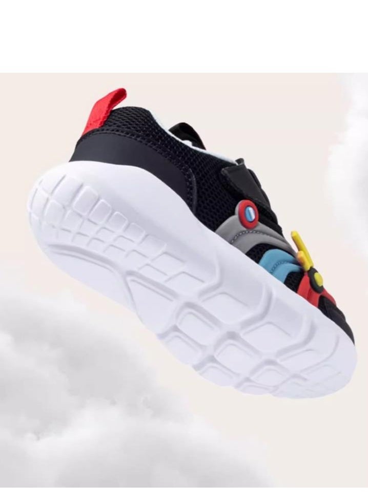Snoopy Baby Breathable Walking Shoes With Soft Sole, Anti Slip And Anti Kick Function Shoes - Image 1