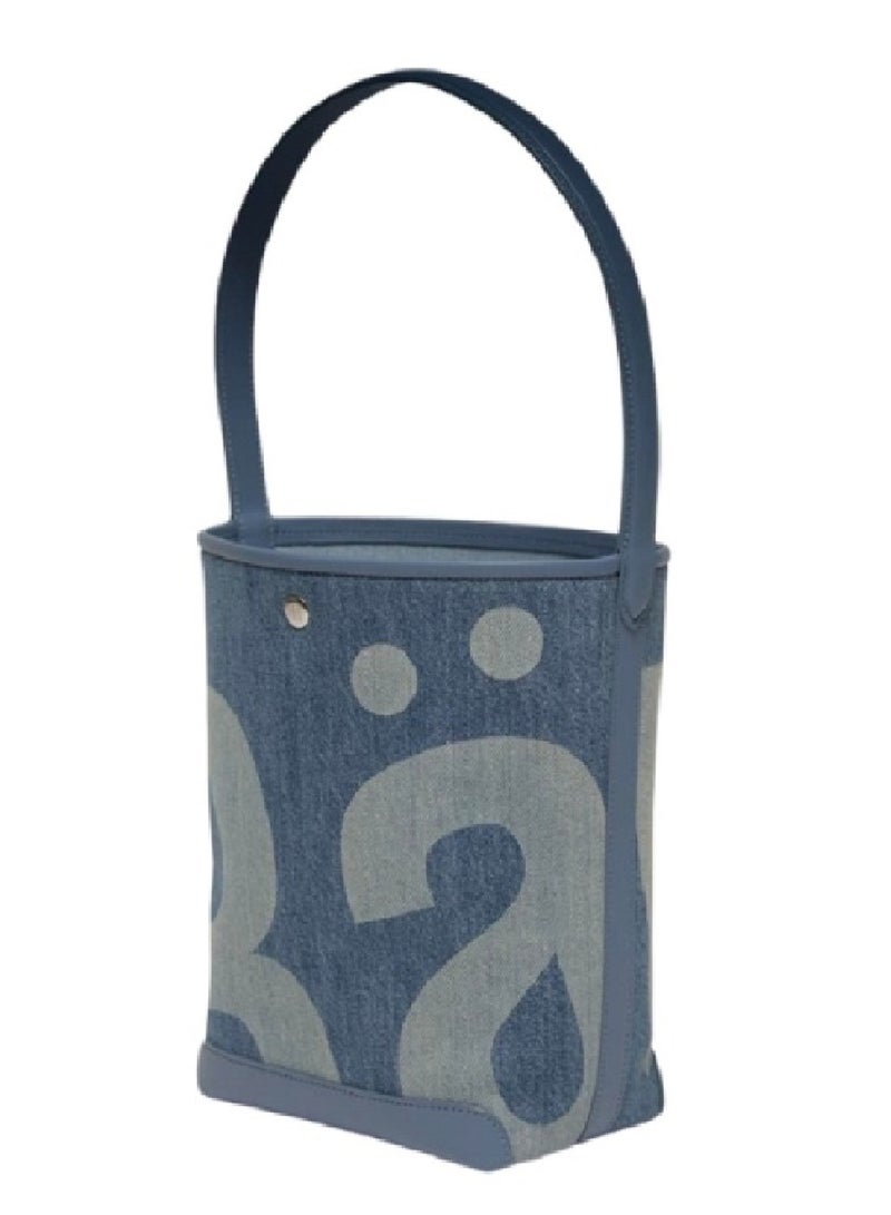 رالي حقيبة رالي المصنوعة من قماش الدنيم والجلد النباتي - Image 1