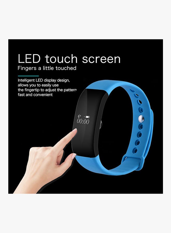 NIBEMINENT Bluetooth Heart Rate Monitoring Smartwatch Blue - Image 4