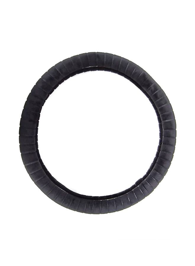 Car Steering Wheel Cover Sheepskin Fur Wool Medium - Image 1