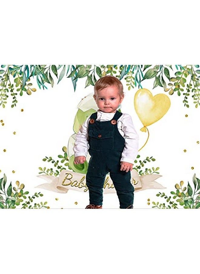 Ticuenicoa - 5X3Ft Cartoon Dinosaur Baby Shower Backdrop For Kids Wild Forest Baby Shower Photography Background Cake Table Banner Decoration Woodland Animals 1St Birthday Photo Booth Studio Props - Image 1