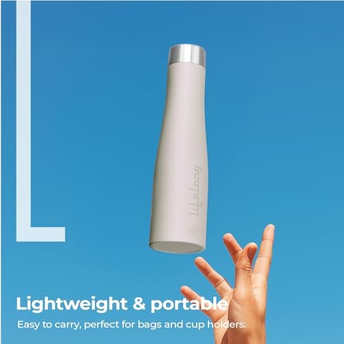 Lifelong Stainless Steel Water Bottle 900ml | Durable, Leak-Proof, Easy Grip, Rust Free, Easy-to-Clean, Odour-Free Bottle with Secure Cap for School, Travel, Gym & Work (LLBT03AB, Almond Birch) - Image 3