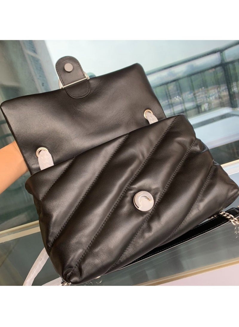 Pinko Solid Color Crossbody Shoulder Bag 29*20*8cm - Image 5