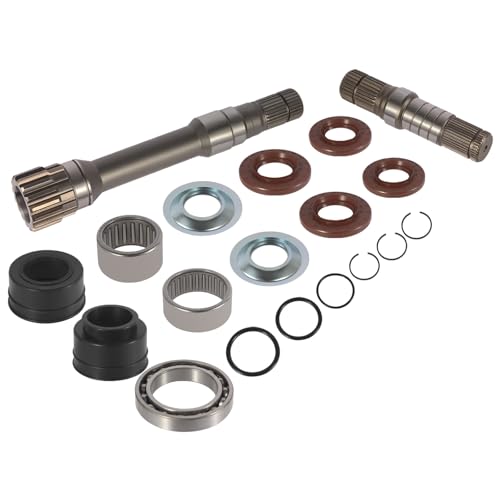 Flynsu Front Differential Axle Intermediate Shaft Kit Replacement for 2012-2021 Dodge Ram 1500 Inner Shaft 68146594AB, 68146594AA, 68257420AF, 68257421AF, 68257422AF, 722N695BKA - Image 1