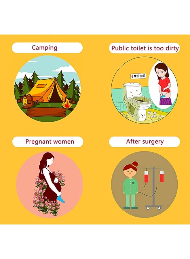 20 Pcs Disposable Portable Female Urination Device for Women, Female Urinal，Women Pee Cup Standing Up，Disposable Women Urinal for Women Female Pee Funnel. - Image 4