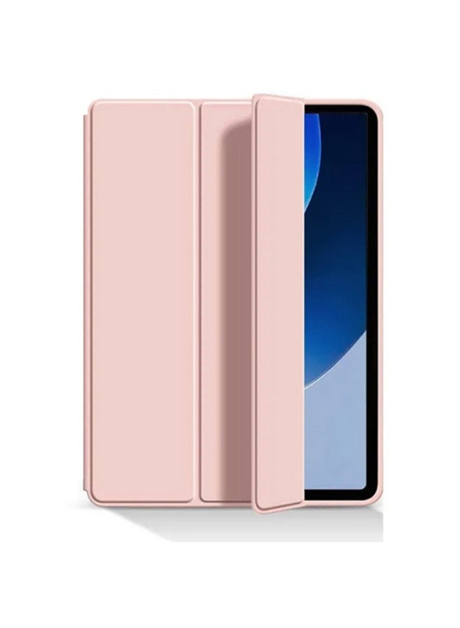 Case for  iPad Air 6th/7th 11 inch (24/25) / ipad Pro 11 inch (22/21/20/18) / ipad Air 4th/5th 10.9 inch（20/22), Auto Wake/Sleep, Slim Trifold Stand Protective Cover with Soft TPU Back, Pink - Image 1