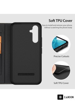 Green Tiger For Samsung Galaxy A54 5G DUX DUCIS Skin X2 Series Horizontal Flip Leather Phone Case(Black)  - Image 5