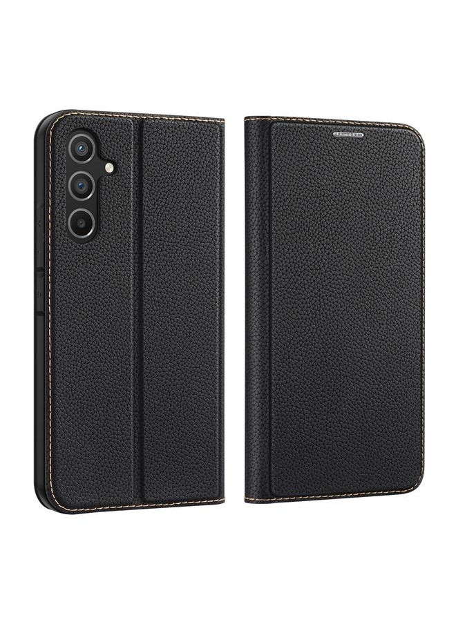 Green Tiger For Samsung Galaxy A54 5G DUX DUCIS Skin X2 Series Horizontal Flip Leather Phone Case(Black)  - Image 1