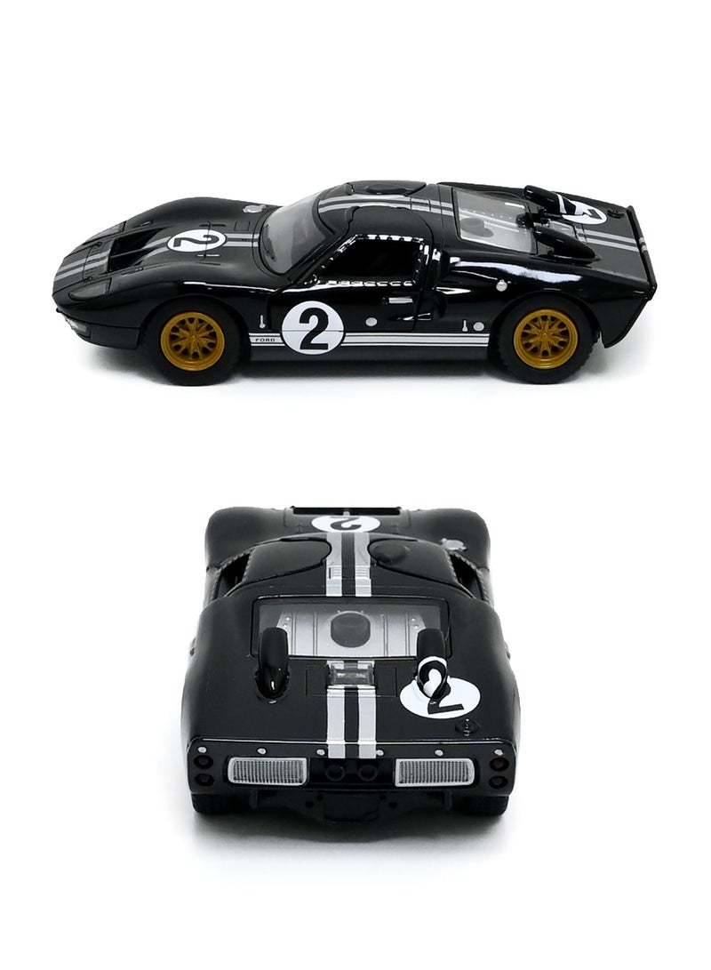 Kinsmart سيارة لعبة فورد GT40 MKII موديل 1966 بأبواب معدنية مصبوبة قابلة للفتح والسحب للخلف - Image 2