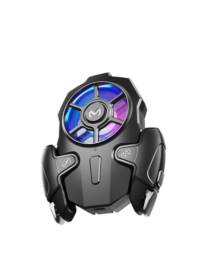 Memo Ak03 Detachable Mobile Game Shooter Trigger Phone Cooling Fan - wireless - Image 1