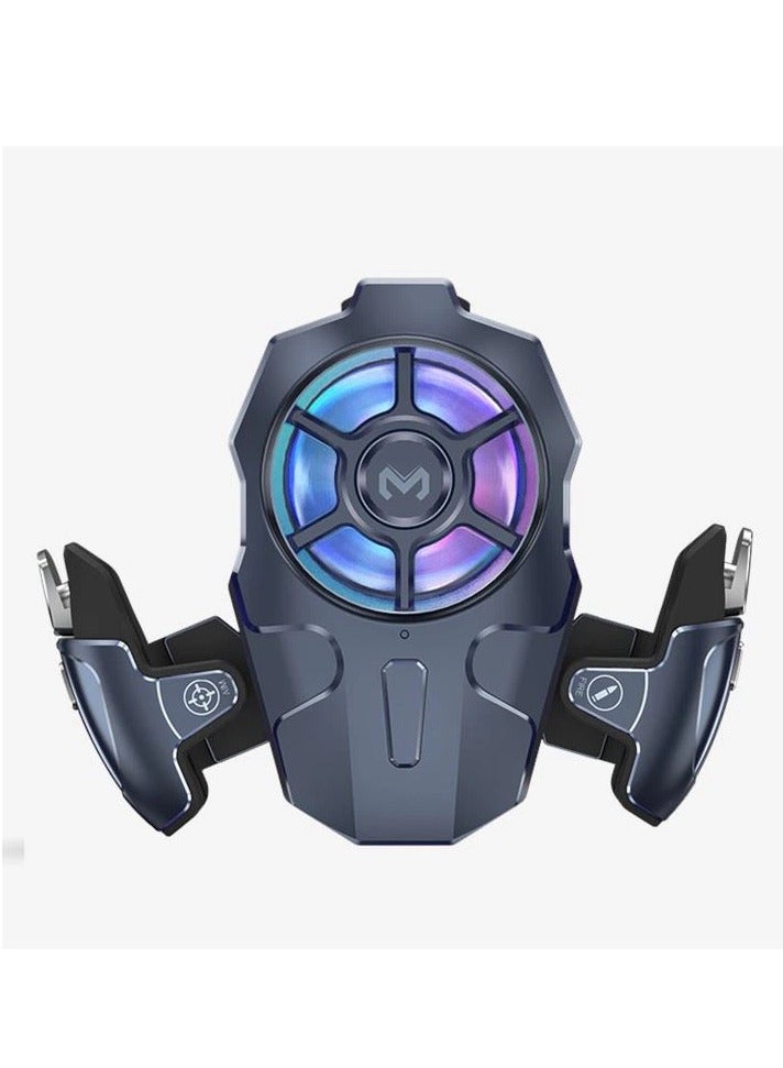 Memo Ak03 Detachable Mobile Game Shooter Trigger Phone Cooling Fan - wireless - Image 3