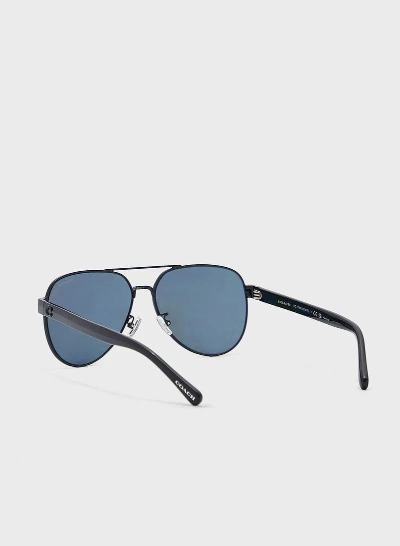 COACH 0Hc7143 Wayfarers Sunglasses