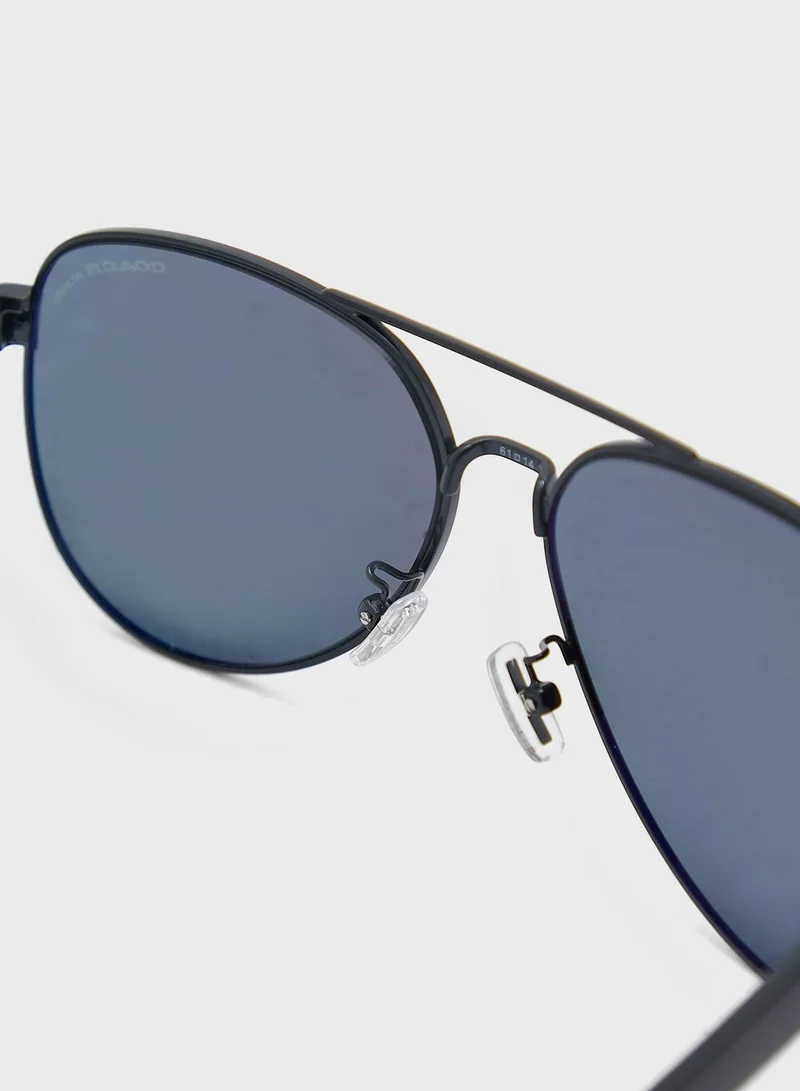 COACH 0Hc7143 Wayfarers Sunglasses