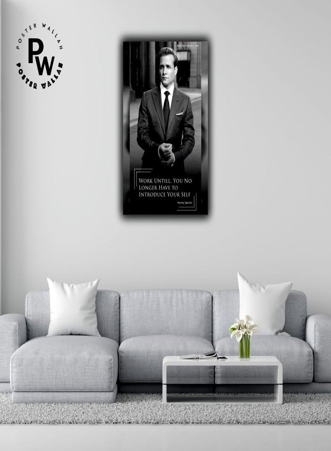 POSTER WALLAH Suits TV Series Poster for Home Office and Student Room Wall | Aesthetic Poster | Wall Decor AMSD05 (18X12 inch) (Suits 8) - Image 2