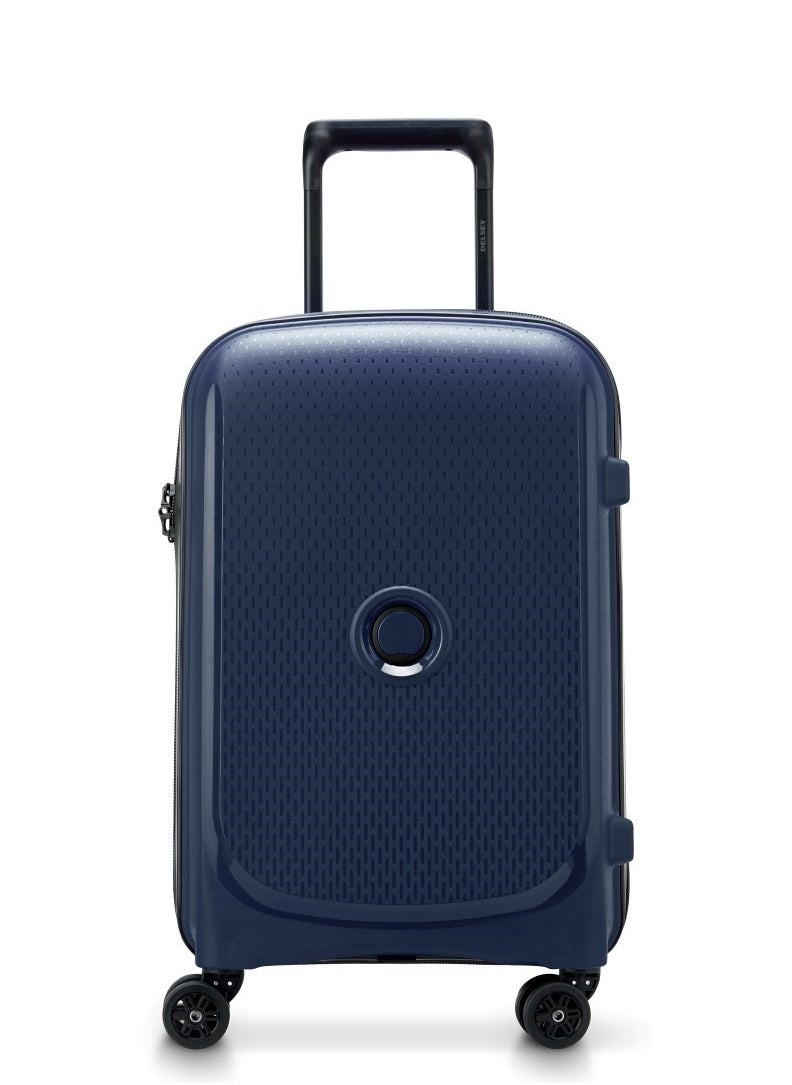 DELSEY - Belmont + Hardcase Double wheel luggage  suitcase 3pcs set (L+M+S) 55/71/83cm Blue - Image 1