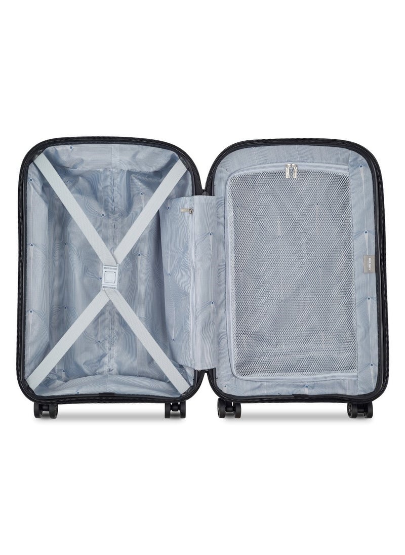DELSEY - Belmont + Hardcase Double wheel luggage  suitcase 3pcs set (L+M+S) 55/71/83cm Blue - Image 1