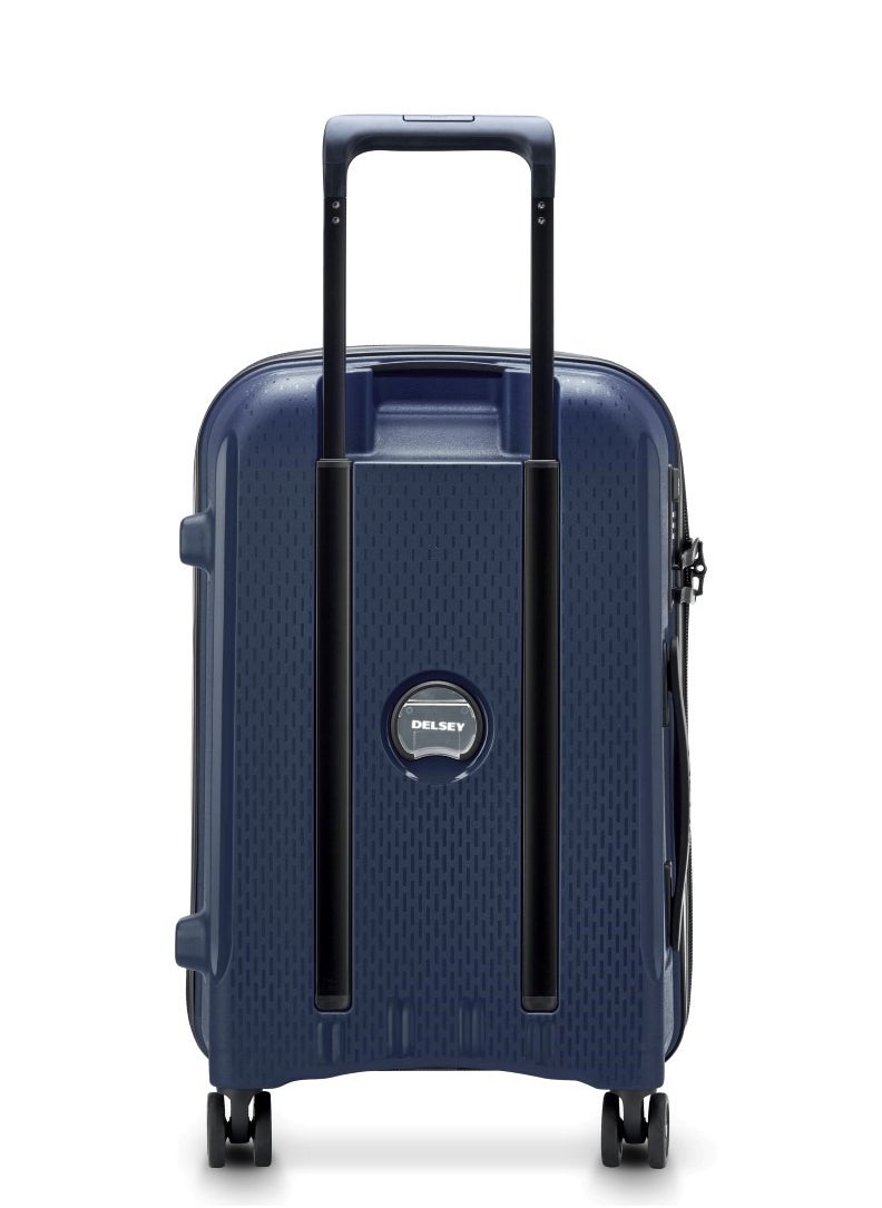 DELSEY - Belmont + Hardcase Double wheel luggage  suitcase 3pcs set (L+M+S) 55/71/83cm Blue - Image 1