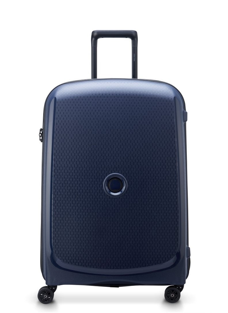DELSEY - Belmont + Hardcase Double wheel luggage  suitcase 3pcs set (L+M+S) 55/71/83cm Blue - Image 1