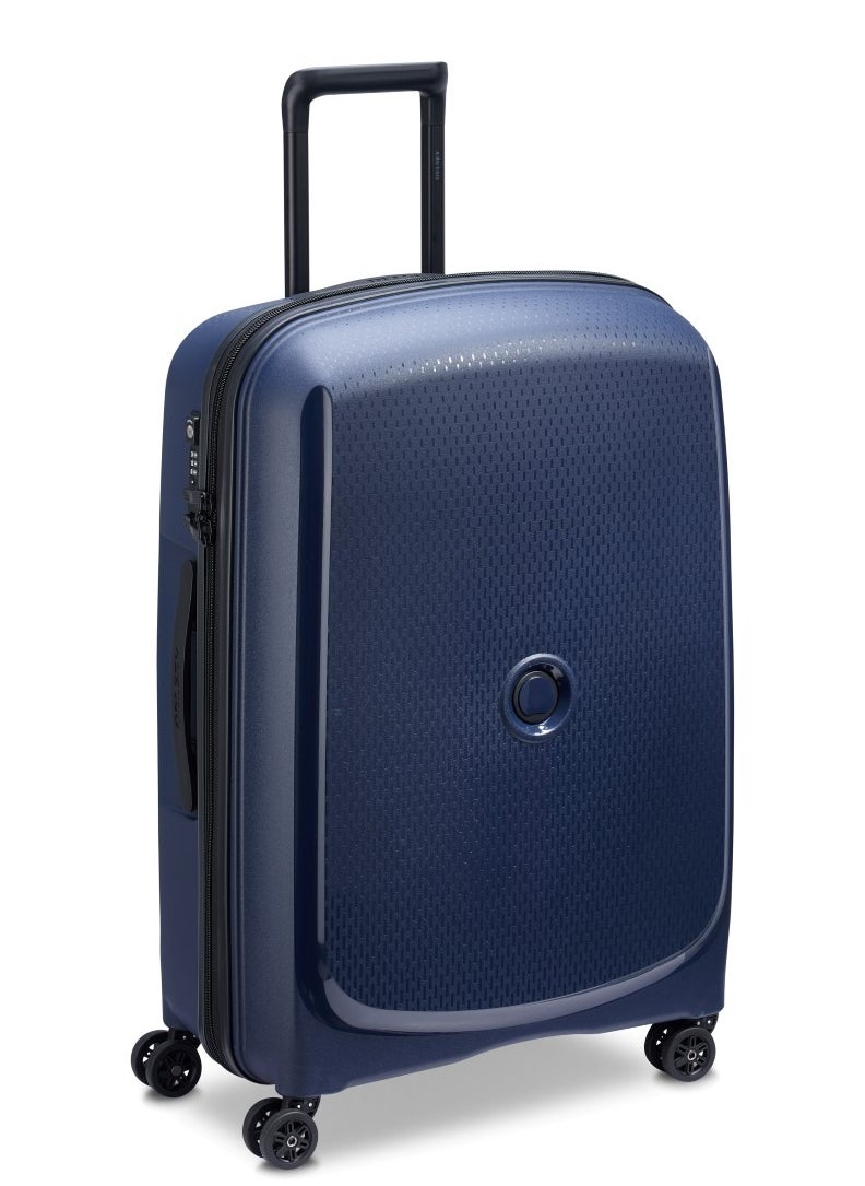 DELSEY - Belmont + Hardcase Double wheel luggage  suitcase 3pcs set (L+M+S) 55/71/83cm Blue - Image 1