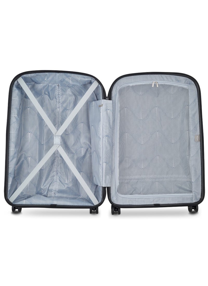 DELSEY - Belmont + Hardcase Double wheel luggage  suitcase 3pcs set (L+M+S) 55/71/83cm Blue - Image 1