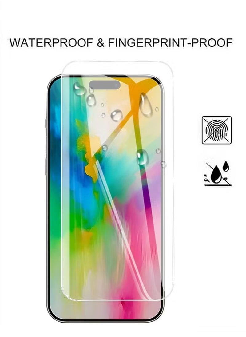 Generic iPhone 16 Plus Screen Protector,with [1 Pcs] Camera Lens Protector Ring Cover,9H Tempered Glass Screen Protector for iPhone 16 Plus,Case Friendly,Easy Installation,Anti-Scratch Film  - Image 3