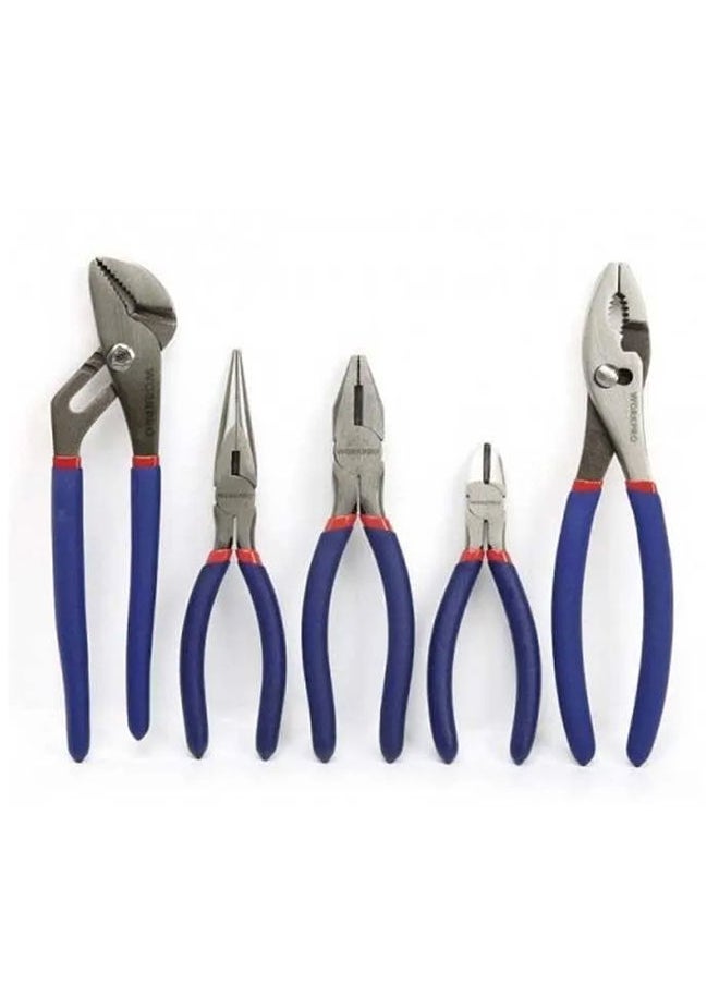 WORKPRO - 5pc Pliers Set - Image 1