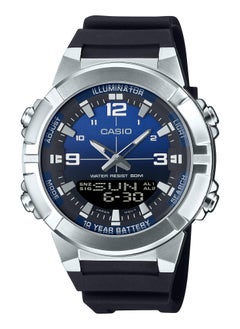 CASIO Analog+Digital Resin Strap Men's Watch AMW-870A-2AV 