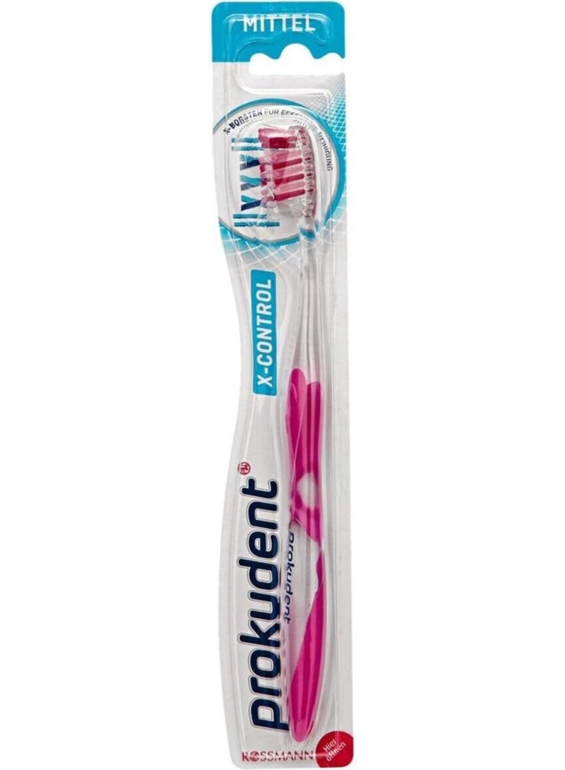 ROSSMANN German Brand, toothbrush X-Control, Quality Premium materials, medium Made in Germany - Image 4