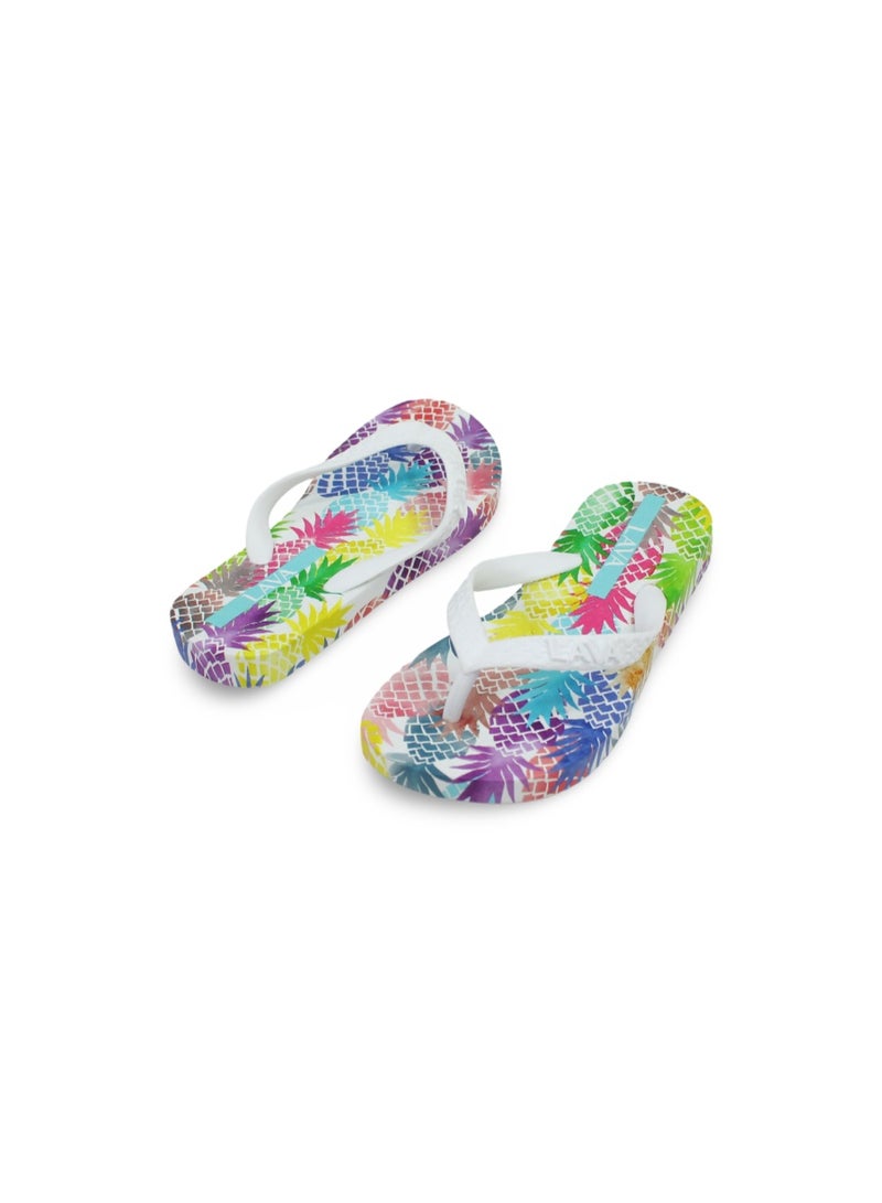 Exit Girls Rubber Slippers – White - Image 2