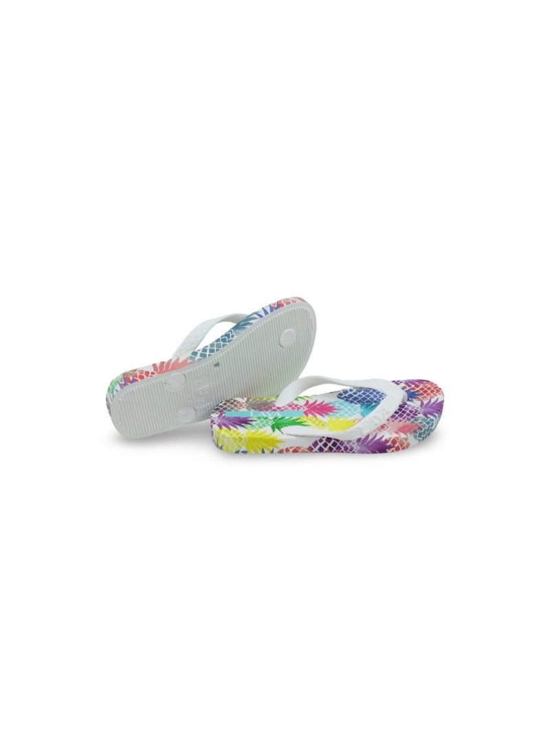Exit Girls Rubber Slippers – White - Image 3