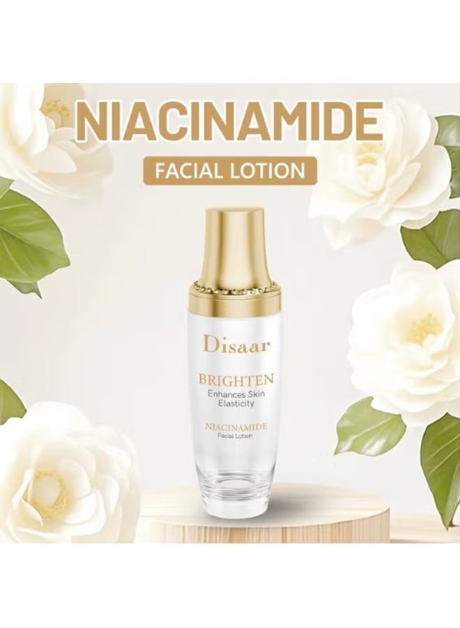 Disaar Niacinamide Brightening Moisturizer, Softening Facial Lotion That Improves Elasticity, Restores Radiance, Nourishes Skin, Non-Greasy Daily Hydration, Best Lotion For Healthy Youthful Skin Glow - Image 2