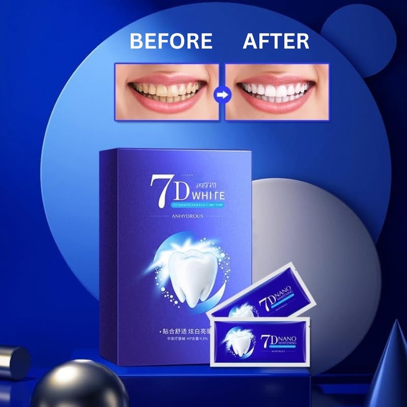 KIDWILL Teeth whitening strips for teeth sensitive, effective teeth whitener, reduced sensitivity white strips, helps remove smoking/coffee/soda/wine stain - Image 4