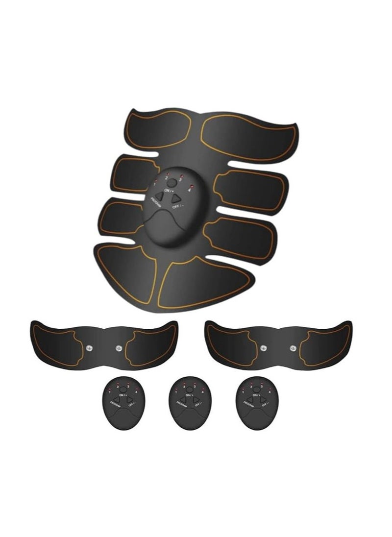 Arabest ABS Muscle Stimulator, ABS Stimulator, ABS Training Workout Belt, Body Abdominal Toning Gear Waist Trimmer, Abs Workout Equipment at Home Office or Gym  - Image 1