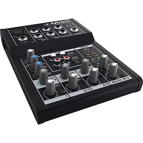 Mackie Mix5 5-Channel Compact Mixer, Black - Image 2