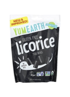 YumEarth YumEarth, Gluten Free Licorice, Black, 5 oz (142 g)  - Image 1