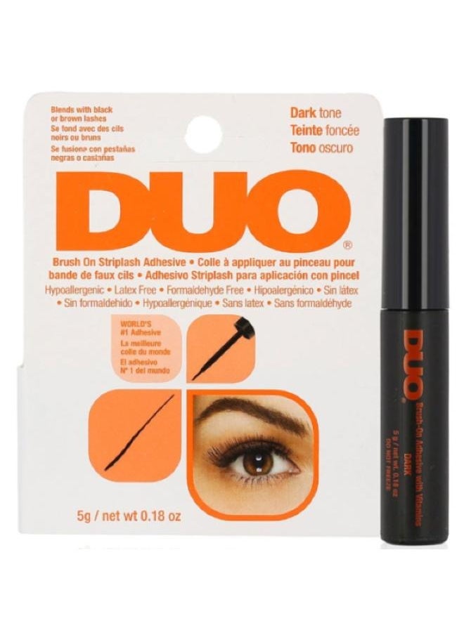 Duo - Duo false eyelashes adhesive with brush, black, 5 ml - Image 1