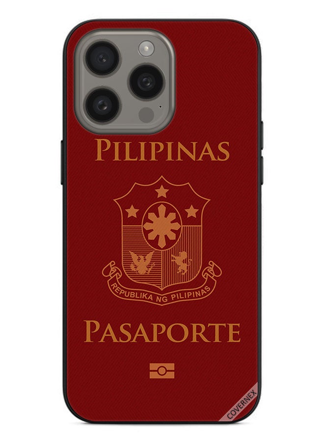 Covernex Protective Case Cover For Apple iPhone 15 Pro Max Philippines Passport - Image 1