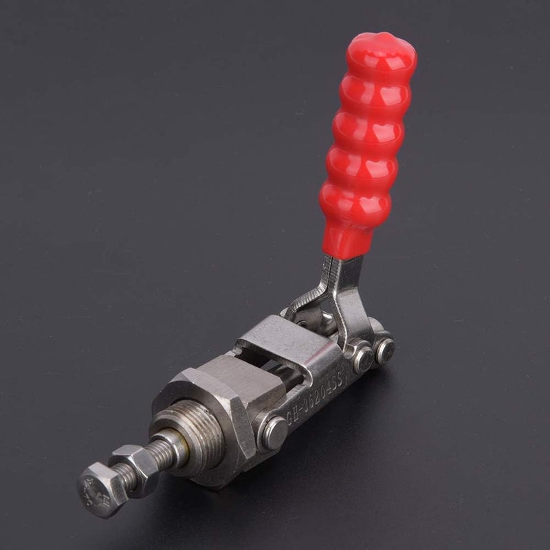 Quick Toggle Clamp, Stainless Steel Push Pull Type Handle Fixture, 136KG Clamping Force, 3.0mm Thick Plate, 180 Degree Smooth Operation for Heavy Workpieces - Image 3