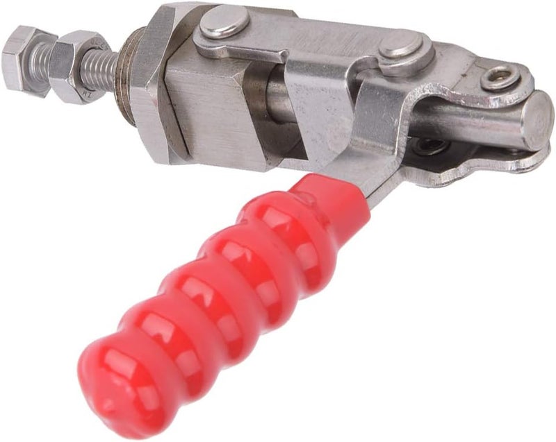 Quick Toggle Clamp, Stainless Steel Push Pull Type Handle Fixture, 136KG Clamping Force, 3.0mm Thick Plate, 180 Degree Smooth Operation for Heavy Workpieces - Image 2