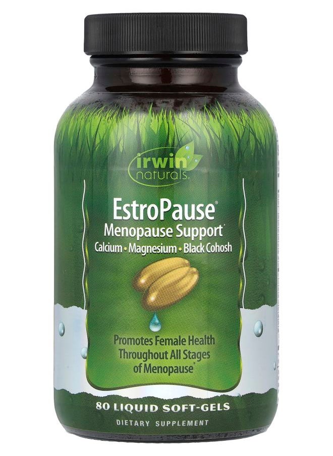 Irwin Naturals EstroPause® Menopause Support 80 Liquid SoftGels 