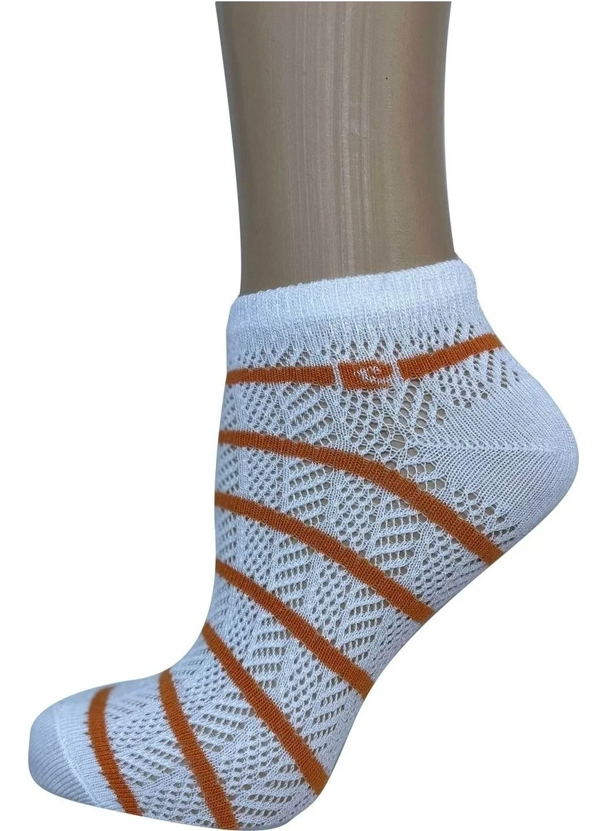 pierre cardin Bamboo Women's Rise Striped Ankle Socks