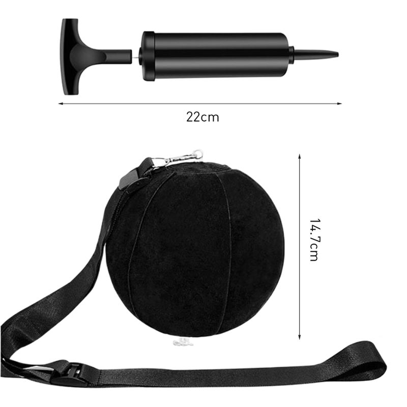 Inflatable Golf Swing Trainer Ball Adjustable Practice Corrector For Indoor Outdoor Training - Image 3
