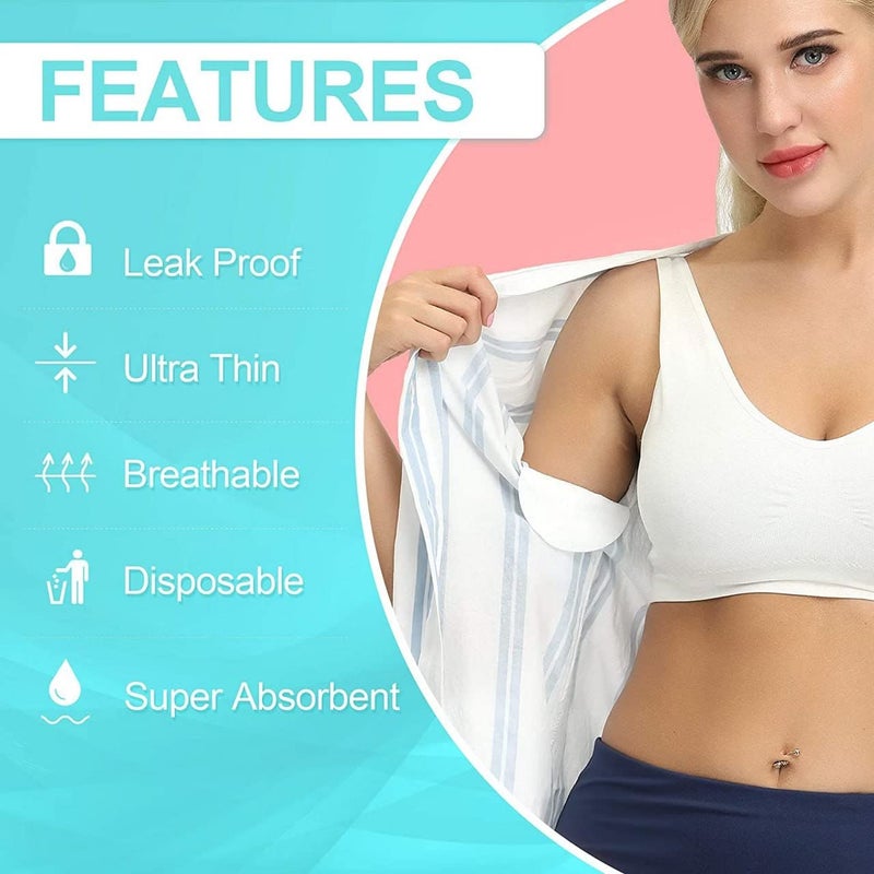 Onward Sweat Pads Disposable Underarm Pads Highly Absorbent Sweat Pads Cotton Anti Allergic for men women - Image 3