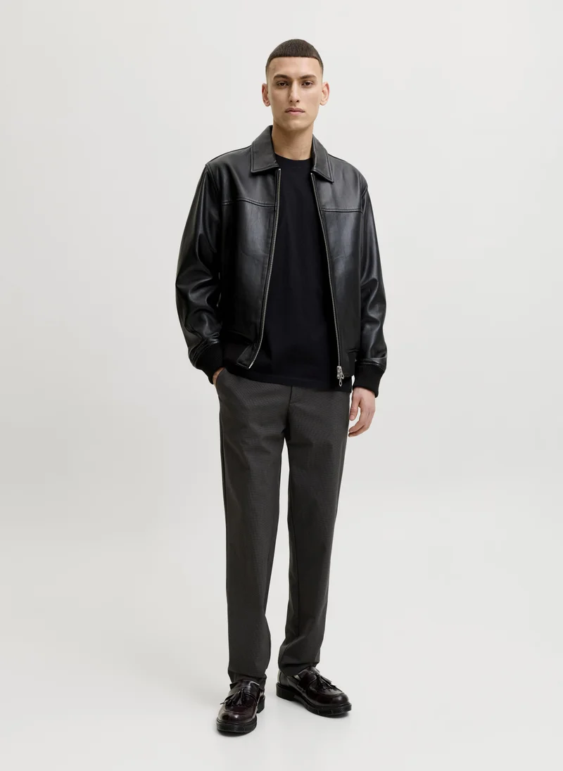 JACK & JONES Dark Earth Casual Regular Fit Chinos for Men | Best Price UAE