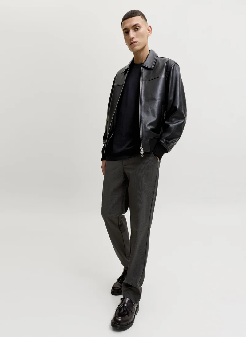 JACK & JONES Dark Earth Casual Regular Fit Chinos for Men | Best Price UAE