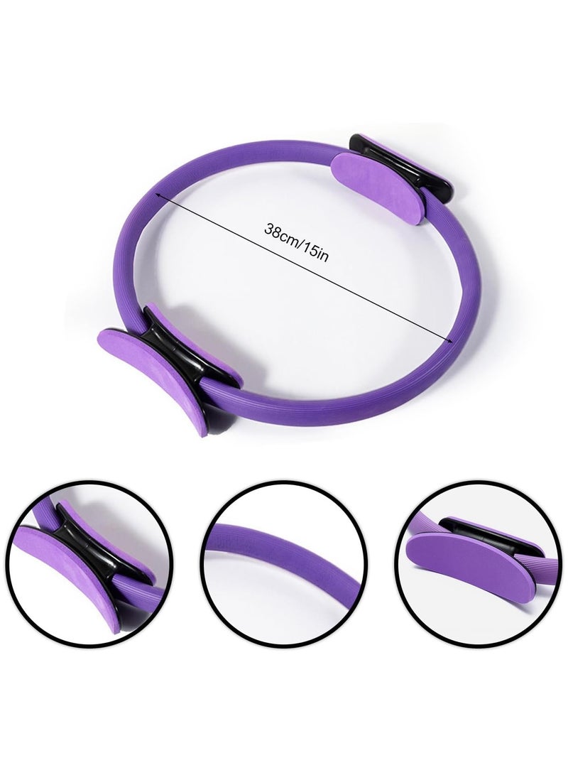 Yoga Pilates Ring Pilates Anillo Magic Circle Wrap Slimming Body Building Fitness Circle Yoga Accessories foamroller - Image 2
