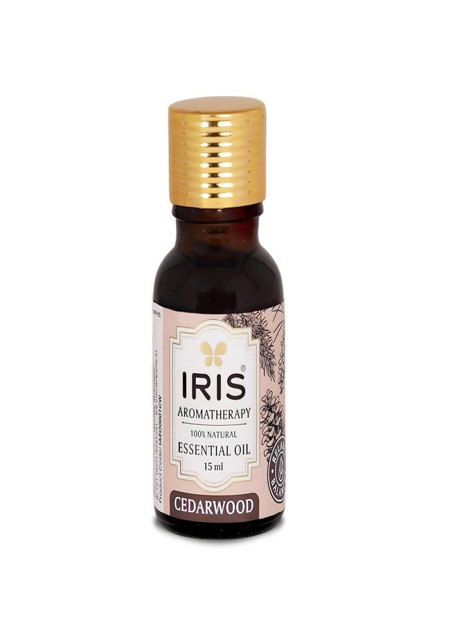 Iris Aromatherapy 15ml essential oil (Cedarwood) - Image 1