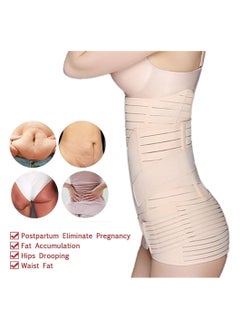 DubaiGallery 3 in 1 Postpartum Belly Support Recovery Wrap - Belly Band For Postnatal, Pregnancy, Maternity - Girdles For Women Body Shaper - Tummy Bandit Waist Shapewear Belt  - Image 5