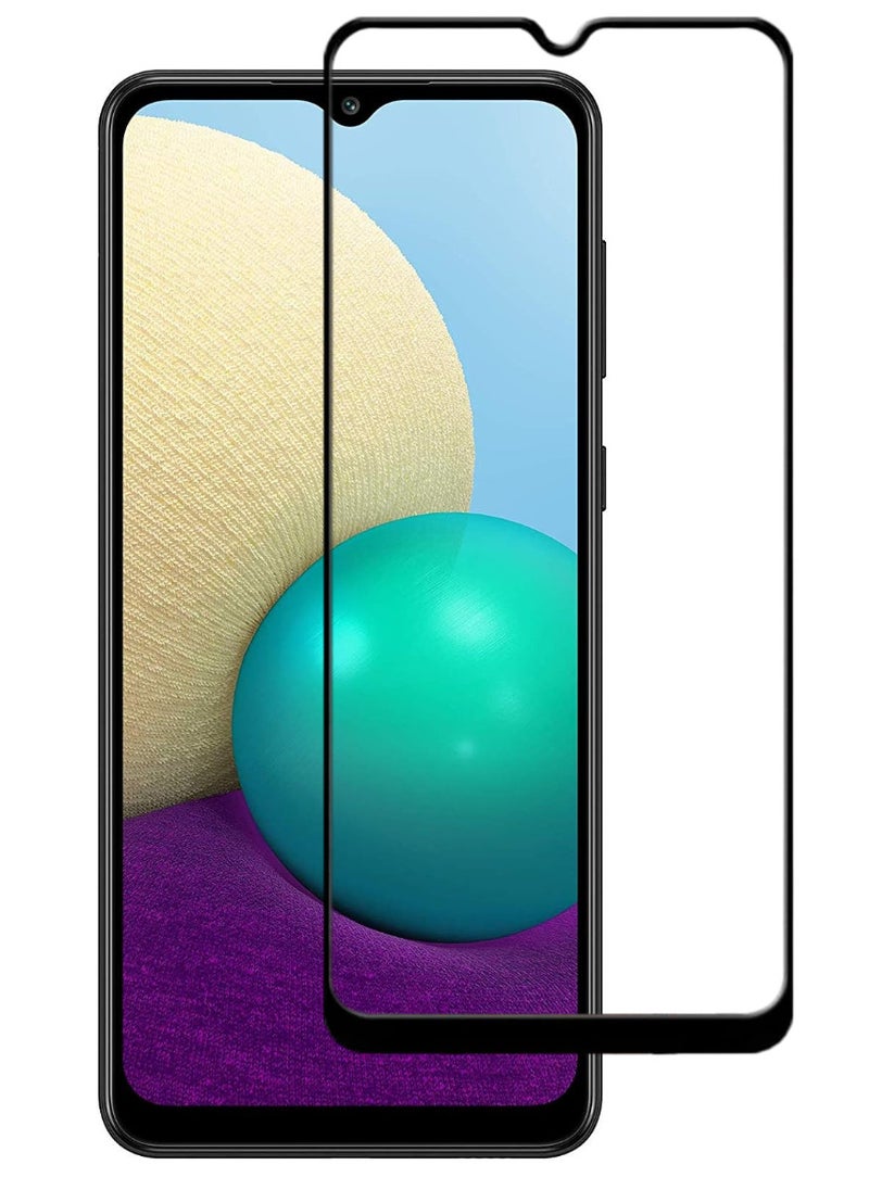 ACLIX Antistatic ESD Dustproof Premium Quality High Definition Tempered Glass Screen Protector Designed For Samsung Galaxy A02 - Image 1