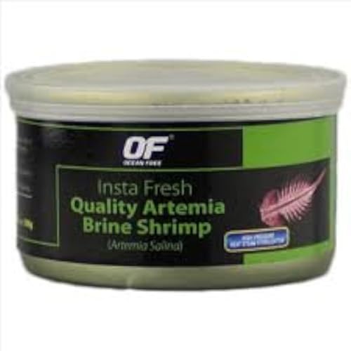 Ocean Free Insta Fresh Artemia Brine Shrimp Pellet Aquarium Fish Food For All Life Stages, 100g - Image 1